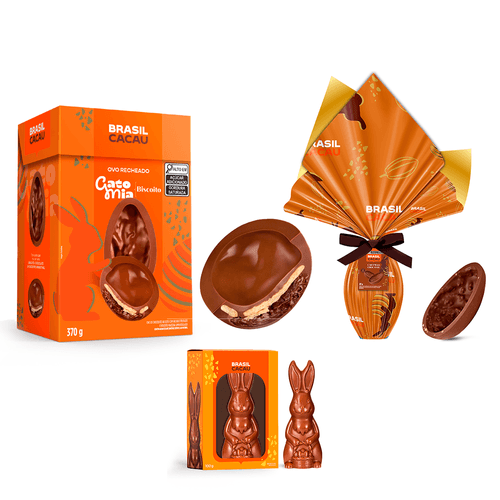 Combo Páscoa Recheada e Crocante